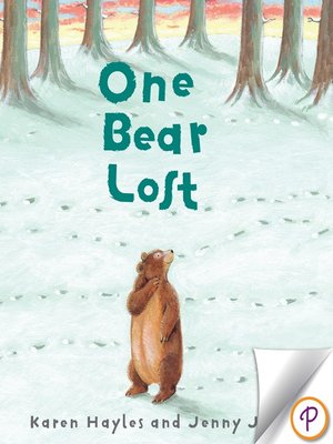 cover image of One Bear Lost